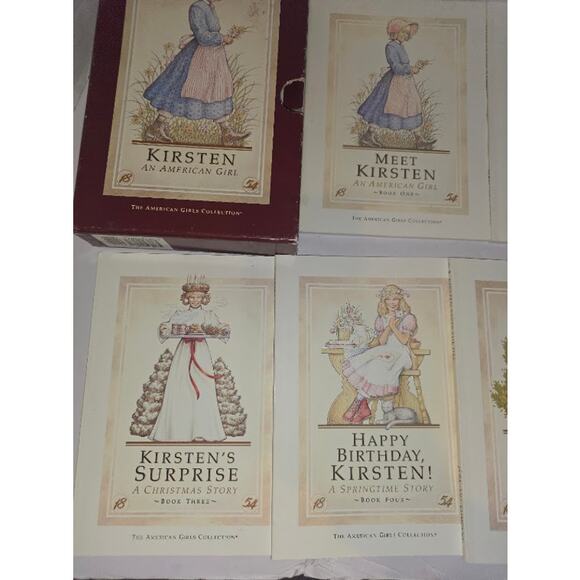 Kirsten American Girl Collection Box Set Book Lot Pleasant Company Historical - Picture 4 of 10